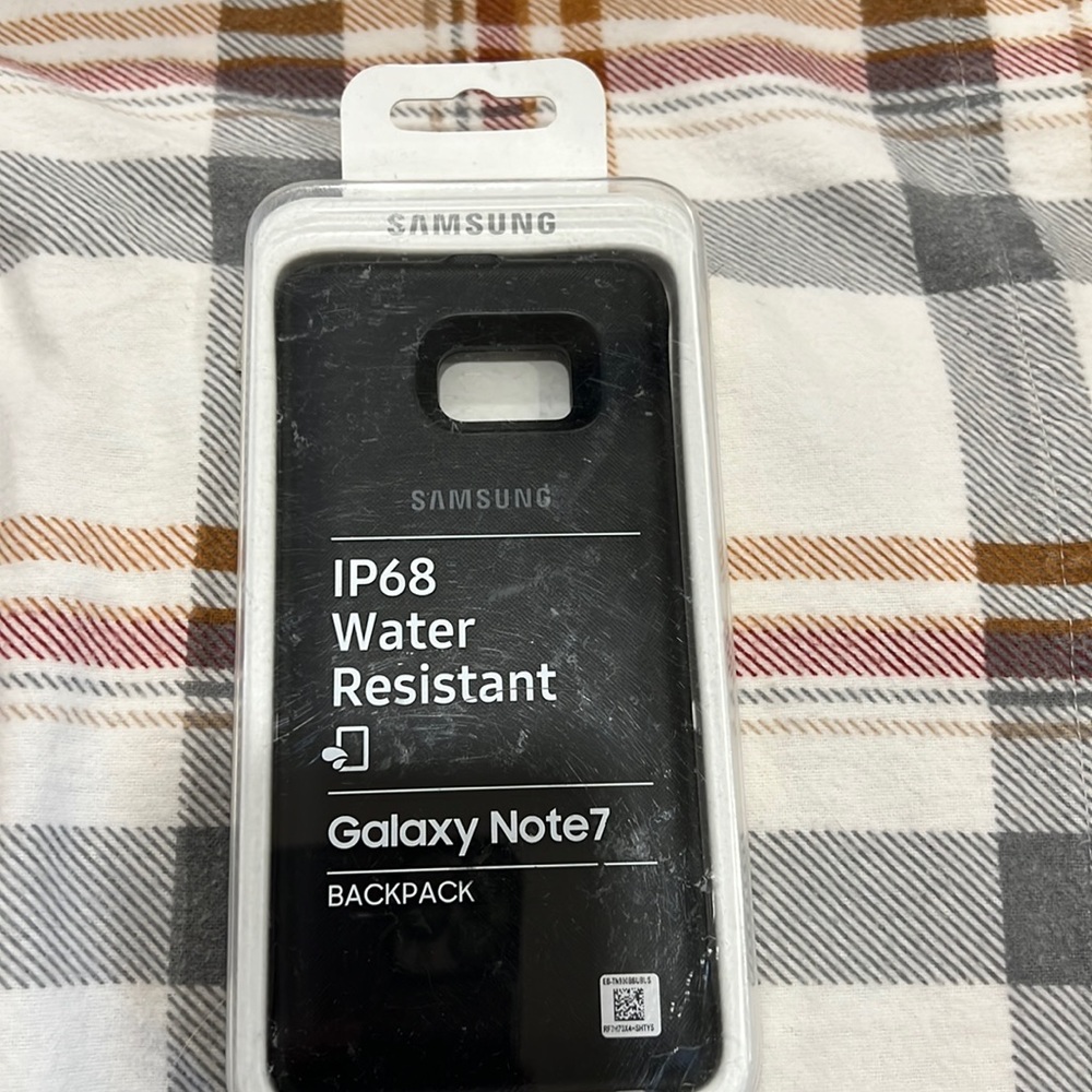 Samsung Galaxy Note7 charging backpack case
